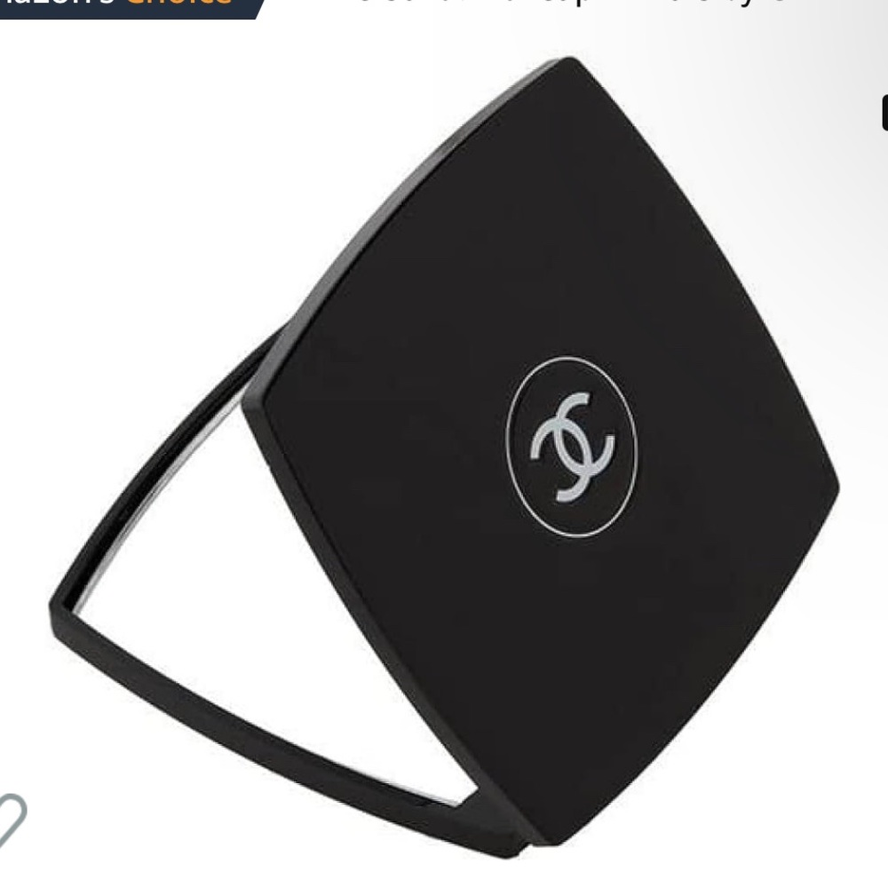 NIB BLACK CHANEL LIMITED EDITION  DOUBLE FACETTES MIRROR DUO